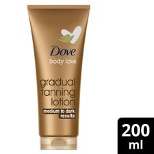 Dove Gradual Tanning Lotion Medium To Dark 200Ml