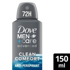 Dove Men+Care Clean Comfort 72h Antiperspirant Deodorant 150ml