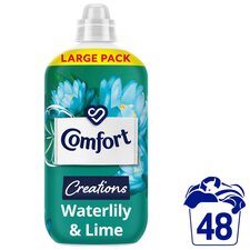 Comfort Creations Waterlily & Lime Fabric Conditioner 48 W 1440ml