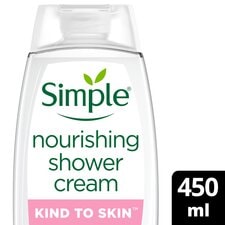 Simple Nourishing Kind To Skin Shower Cream 450ml