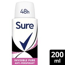 Sure 48h Invisible Pure Antiperspirant Deodorant 200ml