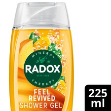 Radox Mandarin & Apricot Feel Revived Shower Gel 225ml