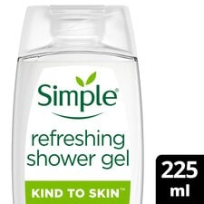 Simple Refreshing Shower Gel Body Wash 225ml