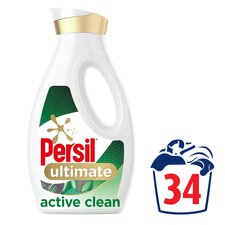 Persil Ultimate Active Clean Laundry Detergent 34 Washes 918ml