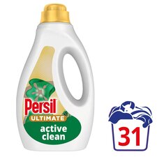 Persil Ultimate Active Clean Bio Laundry Washing Detergent 31 Washes 837ML