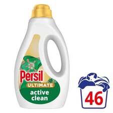 Persil Ultimate Active Clean Bio Laundry Washing Detergent 46 Washes 1242ml