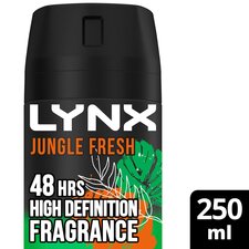 Lynx Jungle Fresh Bodyspray Deodorant 250Ml