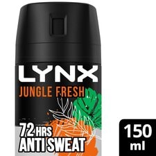 Lynx 72h Jungle Fresh Antiperspirant Deodorant 150ml