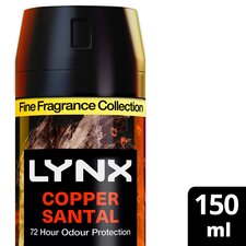 Lynx Fine Fragrance Bodyspray Copper Santal 150Ml