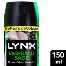 Lynx 72h Fine Fragrance Deodorant Bodyspray Emerald Sage 150ml