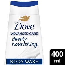 Dove Advanced Care Deeply Nourishing Body Wash Shower Gel 400ml