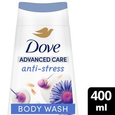 Dove Anti Stress 24hr Advanced Care Body Wash Shower Gel Chamomile & Oat Milk 400ml