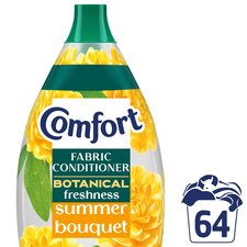 Comfort Botanical Summer Bouquet Fabric Conditioner 64 Washes 960ml