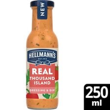 Hellmann's Real Thousand Island Salad Dressing & Dip Sauce 250ml