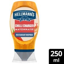 Hellmann's Chilli Charger Mayonnaise Squeezy 250ml