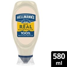 Hellmann's Real Mayonnaise Squeezy 580ml