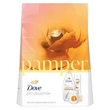  Dove Pamper Collection with Wax Burner & Melts Gift Set