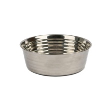 Pets Collection Stainless Steel Dog Bowl - 800ml - Silver