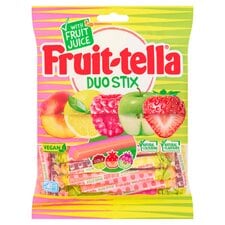 Fruittella Duo Stix Vegan Chewy Sweets 160g