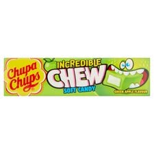 Chupa Chups Soft Candy Incredible Chew Green Apple 45G