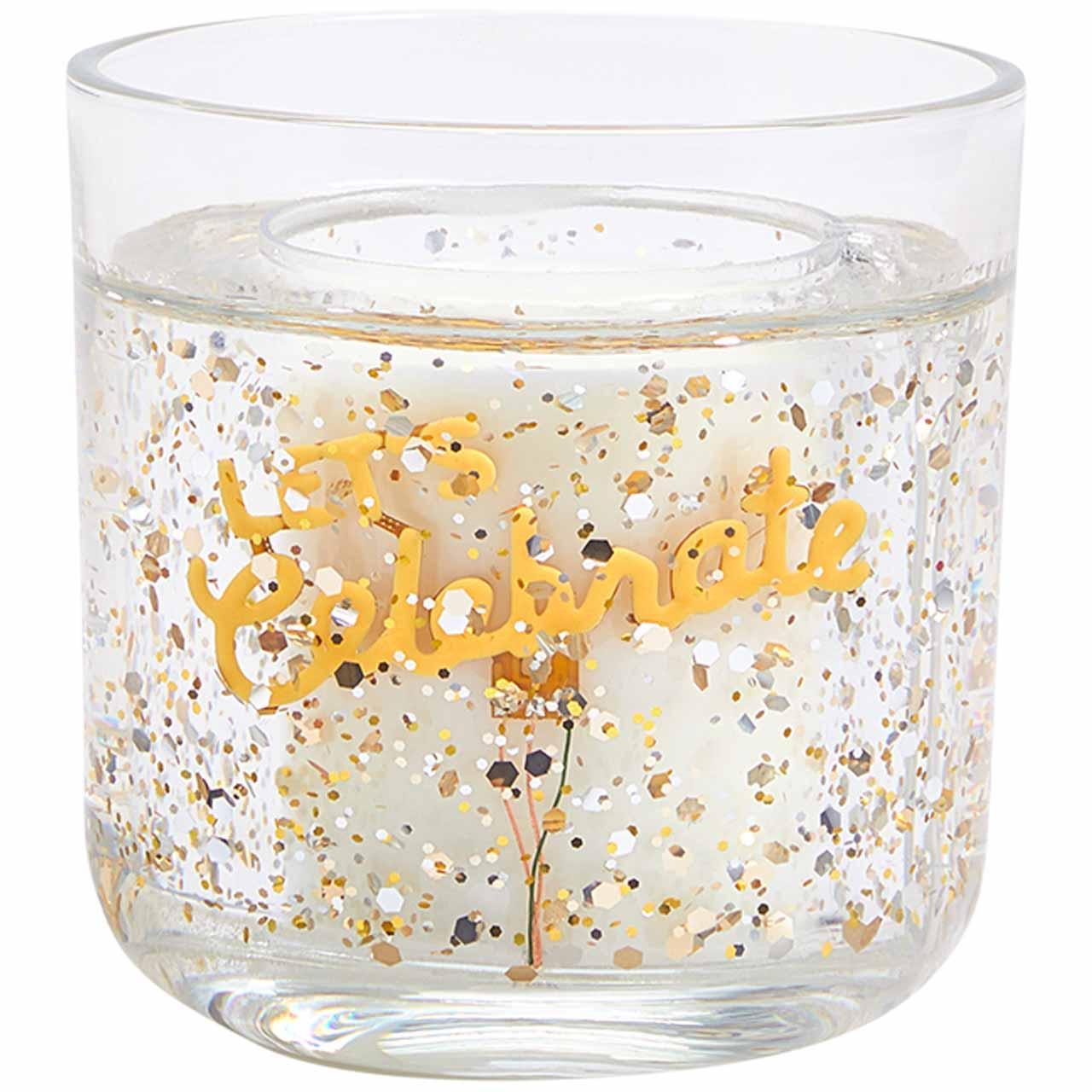 M&S Neon Celebrate Light Up Candle