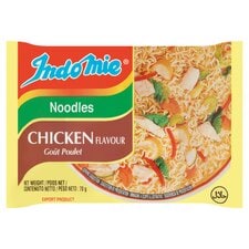 INDOMIE INSTANT NOODLES CHICKEN FLAVOUR 70G