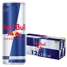 Red Bull Energy Drink 12 X 250M