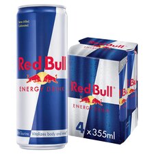 Red Bull Energy Drink 4X355ml