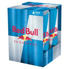 Red Bull Sugar Free Energy Drink 4 x 473ml