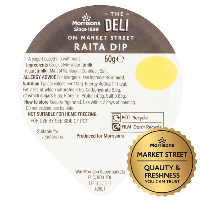 Market Street Deli Raita Dip 60g