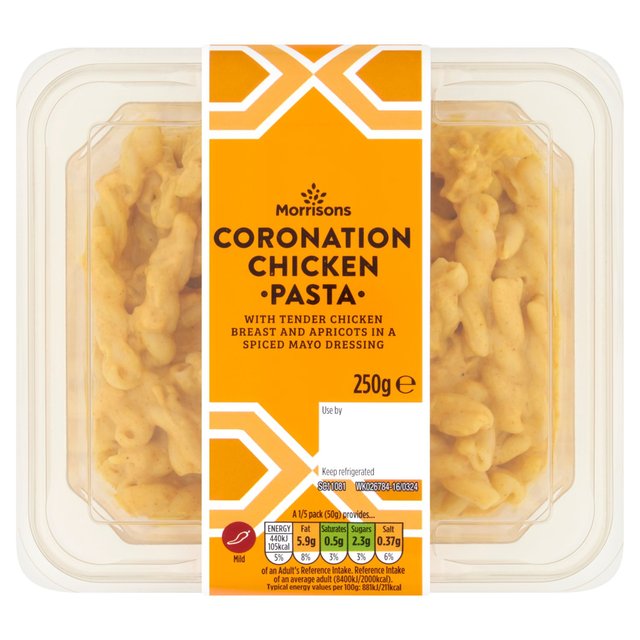  Morrisons Coronation Chicken Pasta 250g