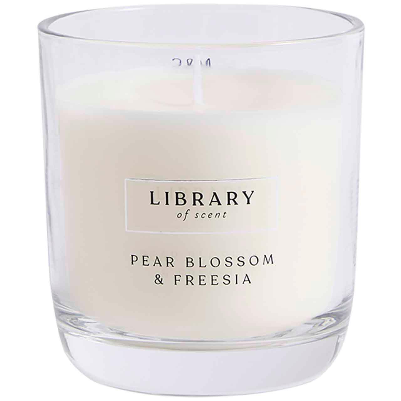 M&S Library of Scent Pear Blossom & Freesia Scented Candle