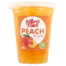 Nature's Finest Peach In Juice 400G