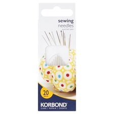 Korbond Sewing Needles 20 Assorted