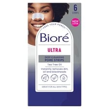 Biore Ultra Deep Cleansing Pore Strips 6 Xnose Strips