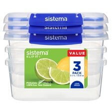 Sistema Klip It Plus 1L 3 Pack