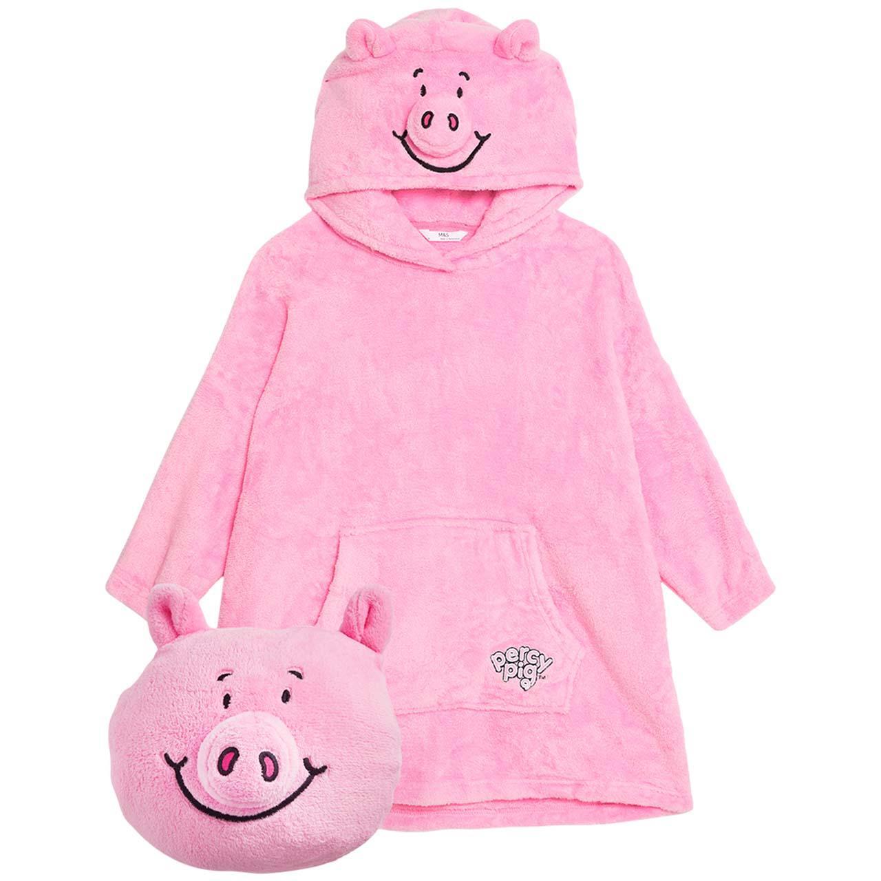 M&S Percy Pig Oversized Hoodie S 