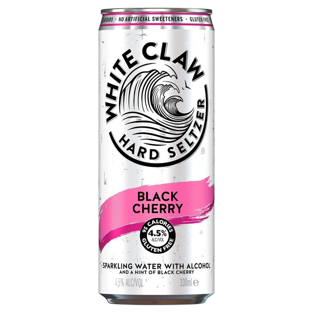 White Claw Hard Seltzer Black Cherry  330ml