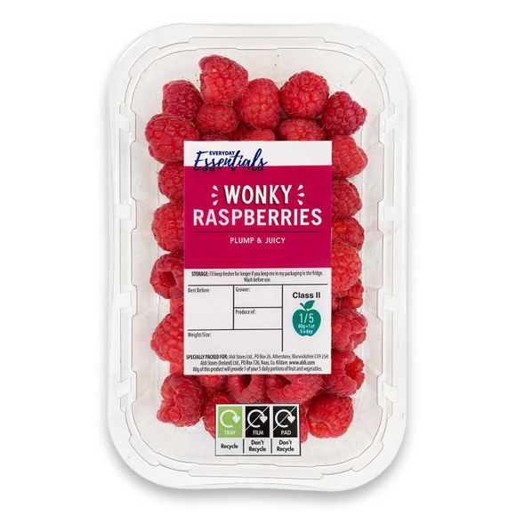 Everyday Essentials Raspberries 125g