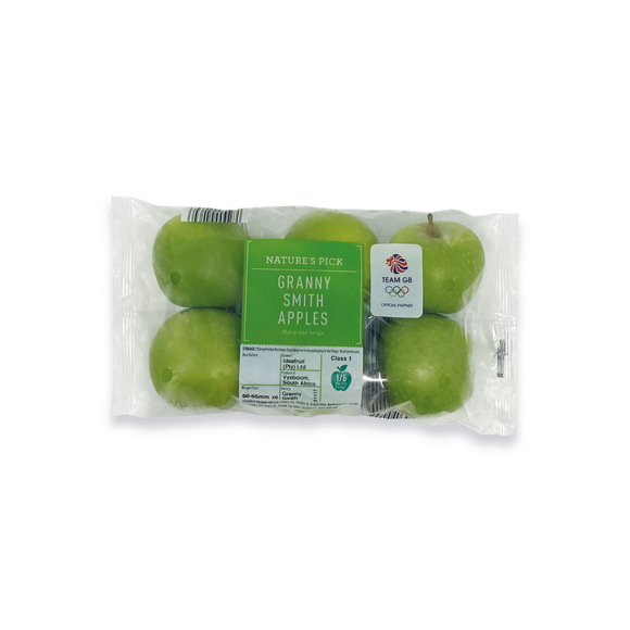 Nature's Pick Granny Smith Apples 6 Pack