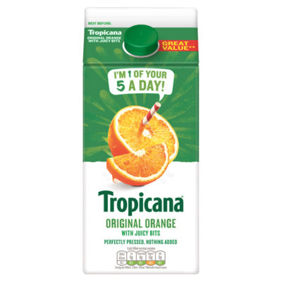 Tropicana Original Orange With Juicy Bits 1.5L