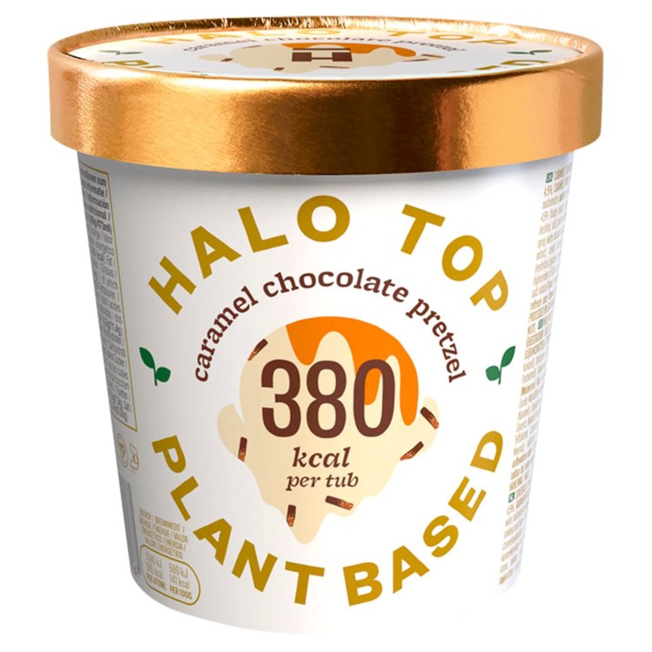 Halo Top Oat Milk Caramel Chocolate Pretzel Ice Cream