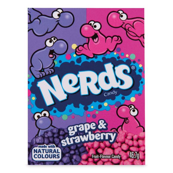 Nerds Candy Sweets Box Grape & Strawberry 46.7g