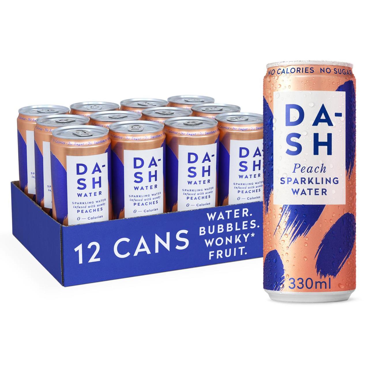 DASH Peach Infused Sparkling Water