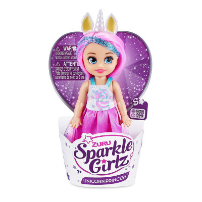 Sparkle Girlz Unicorn Princess Cupcake Doll