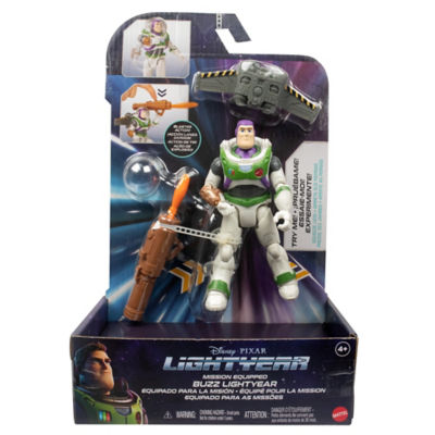 Disney Pixar Toy Story Mission Equipped Buzz Lightyear Figure