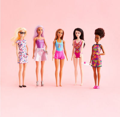 Barbie Careers Set with 5 Dolls & Accessories