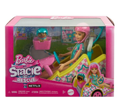 Barbie Stacie Go-Kart Doll (Styles May Vary)