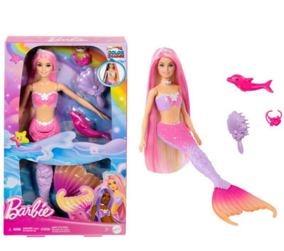 Barbie Colour-Change Mermaid Doll (Styles May Vary)