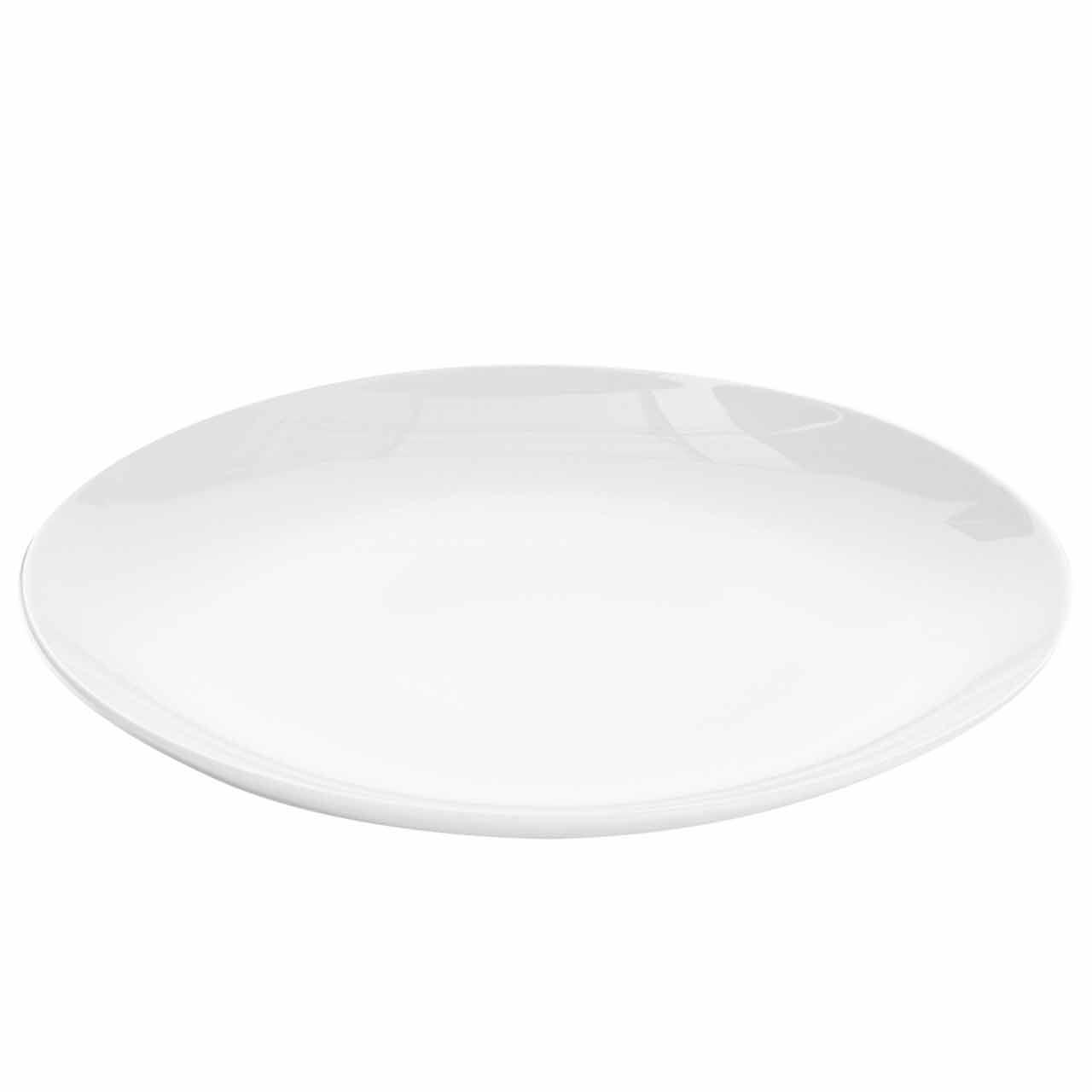 M&S Maxim Coupe Side Plate, White